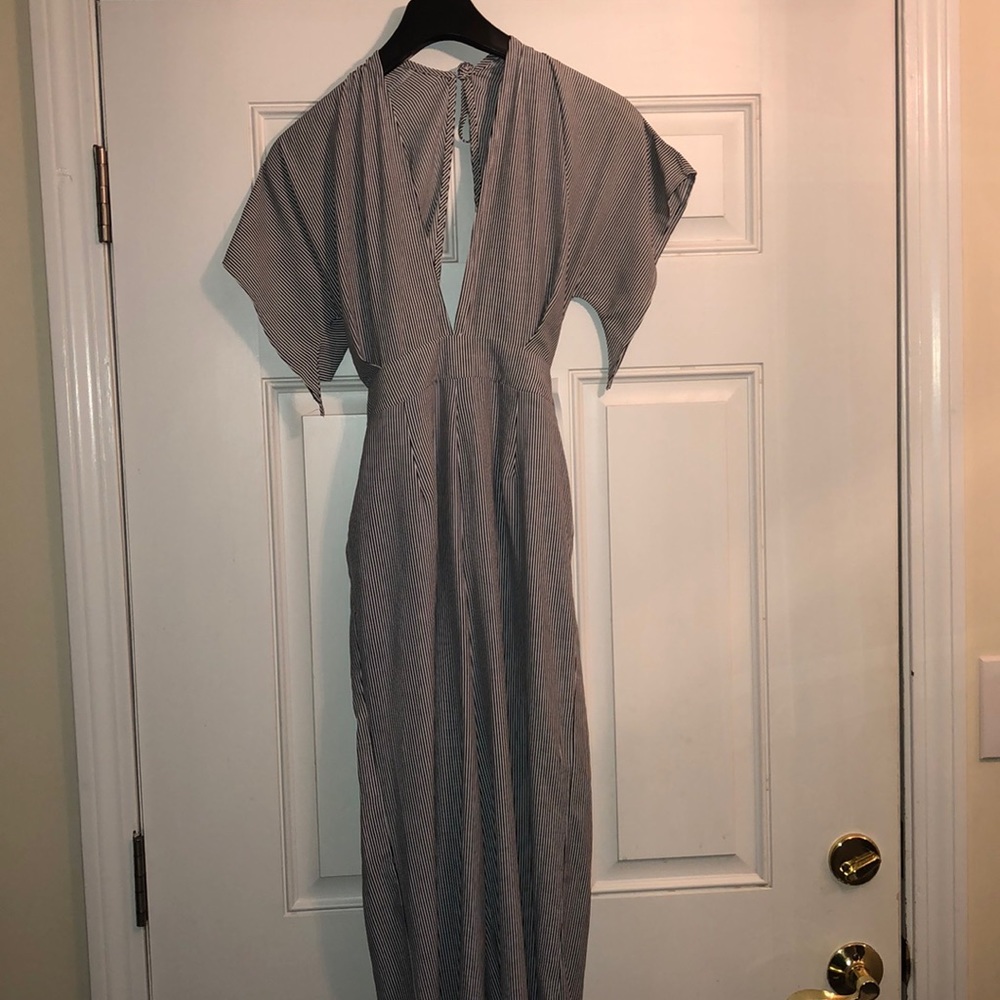 Red Dress Jumpsuit